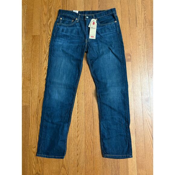 Levi's 514 34x32 Men's Strait Blue Jeans New with Tags